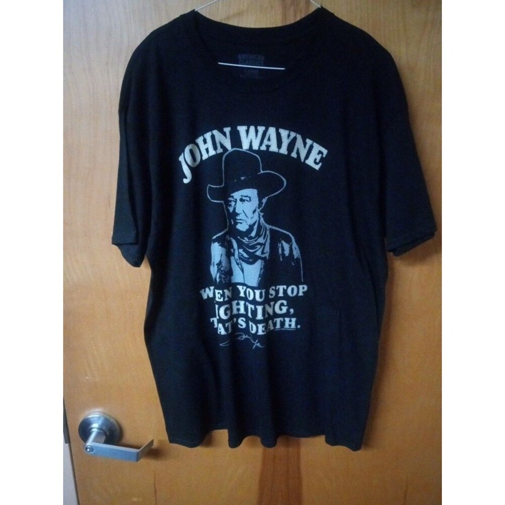 John Wayne Cowboy Large Men's T Shirt